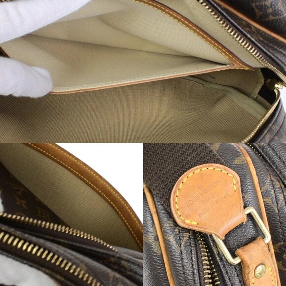 LOUIS VUITTON Reporter PM Crossbody Shoulder Bag Monogram Leather M45254 65YH054 - Picture 8 of 16